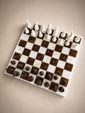 Jeu d'échecs en résine époxy