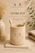 Pot à brosse à dents personnalisable